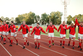 Latvijas futbola izlase pirms desmit gadiem